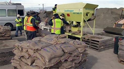 Here's where you can find sandbags in the Bay Area
